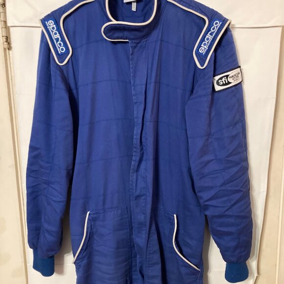 SPARCO F1 Non fireproof crew suit Technician overalls size Large - Picture 2 of 7